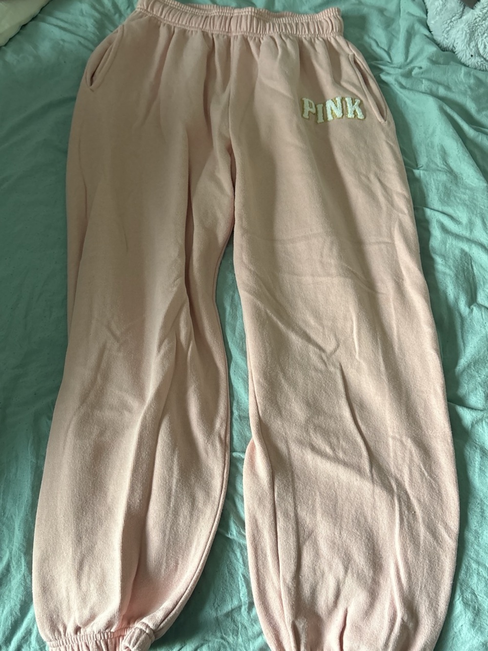 PINK Victoria's Secret Light Pink Girls' Jogger Sweatpants